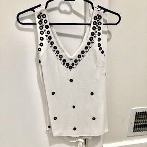 Anthropology Liefnotes Mirrored Boho Top